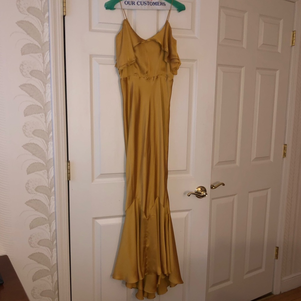 ASOS silk gown